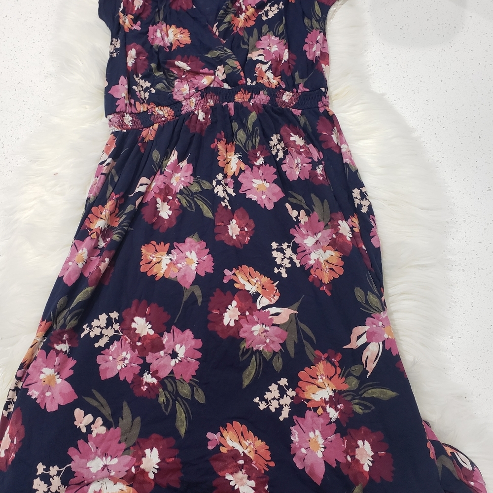 ISABEL MATERNITY by Ingrid & Isabel Size L  multi color floral Midi dress